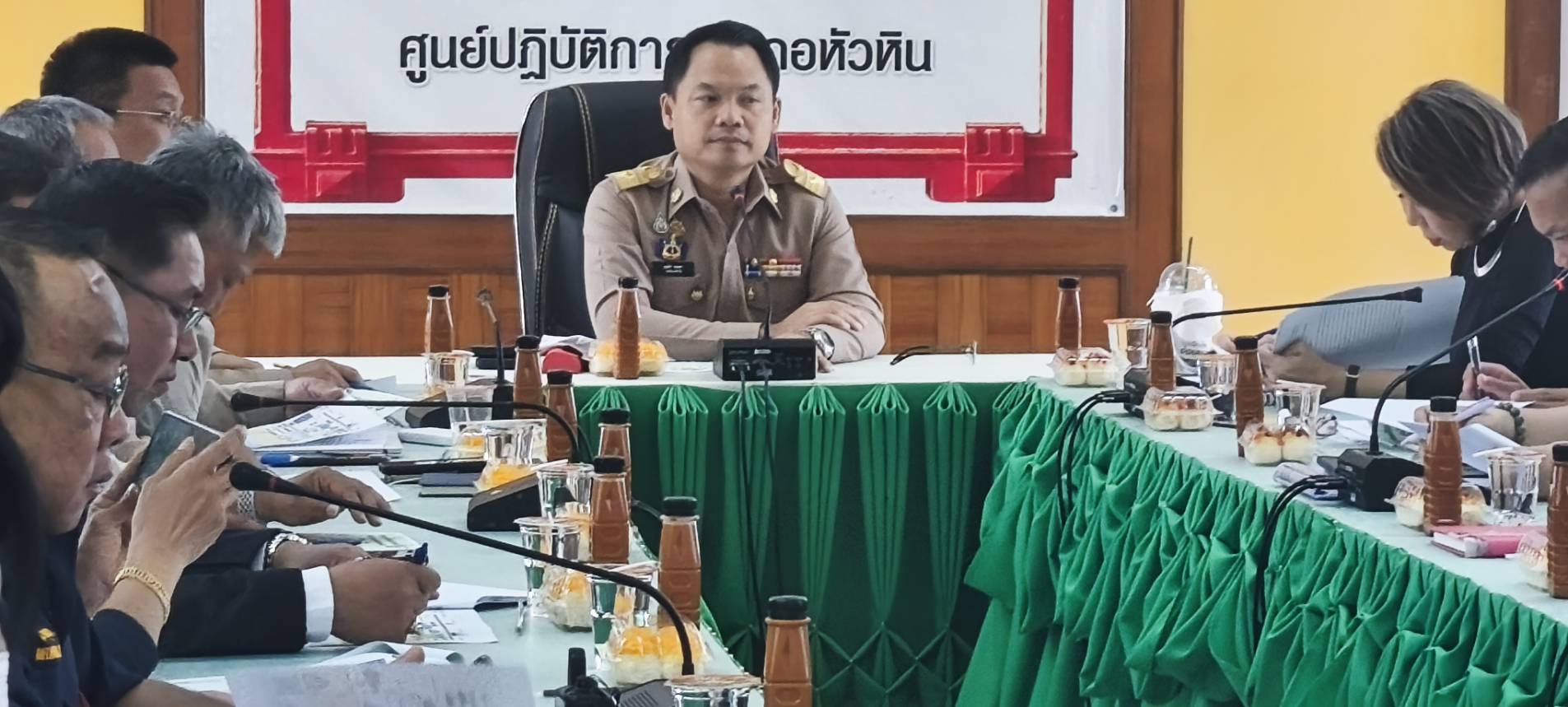 อ.หัวหิน ประชุมเตรียมความพร้อมกิจกรรม RUN KHAN DO - วิ่งกันดุ๊ #3 ประจวบคีรีขันธ์