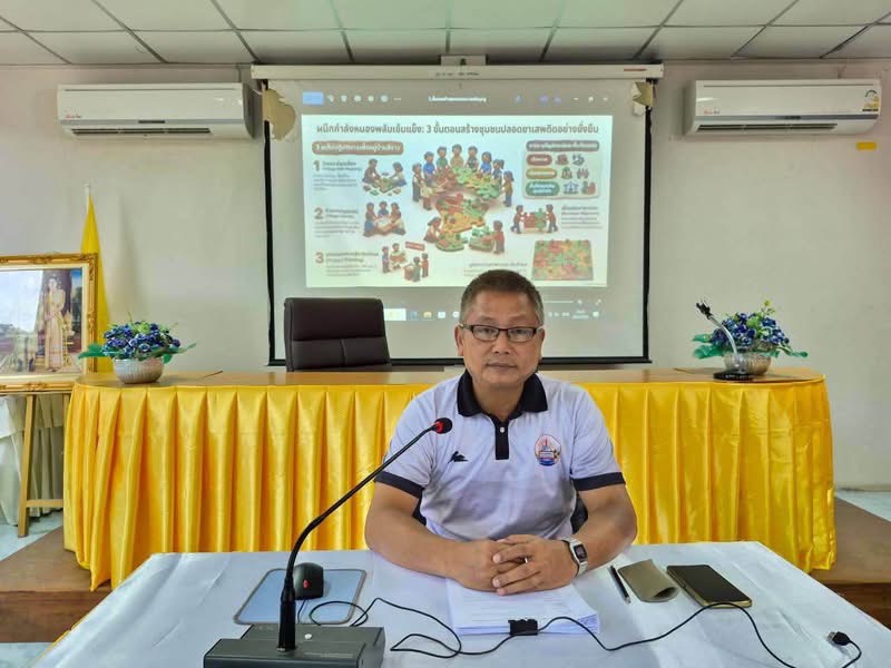 พช.หัวหิน จัดกิจกรรมสนับสนุนการขับเคลื่อนกิจกรรมตามแผนพัฒนาตำบล(ผนึกกำลังหนองพลับเข้มแข็ง ป้องกันปัญหายาเสพติดอย่างยั่งยืน)