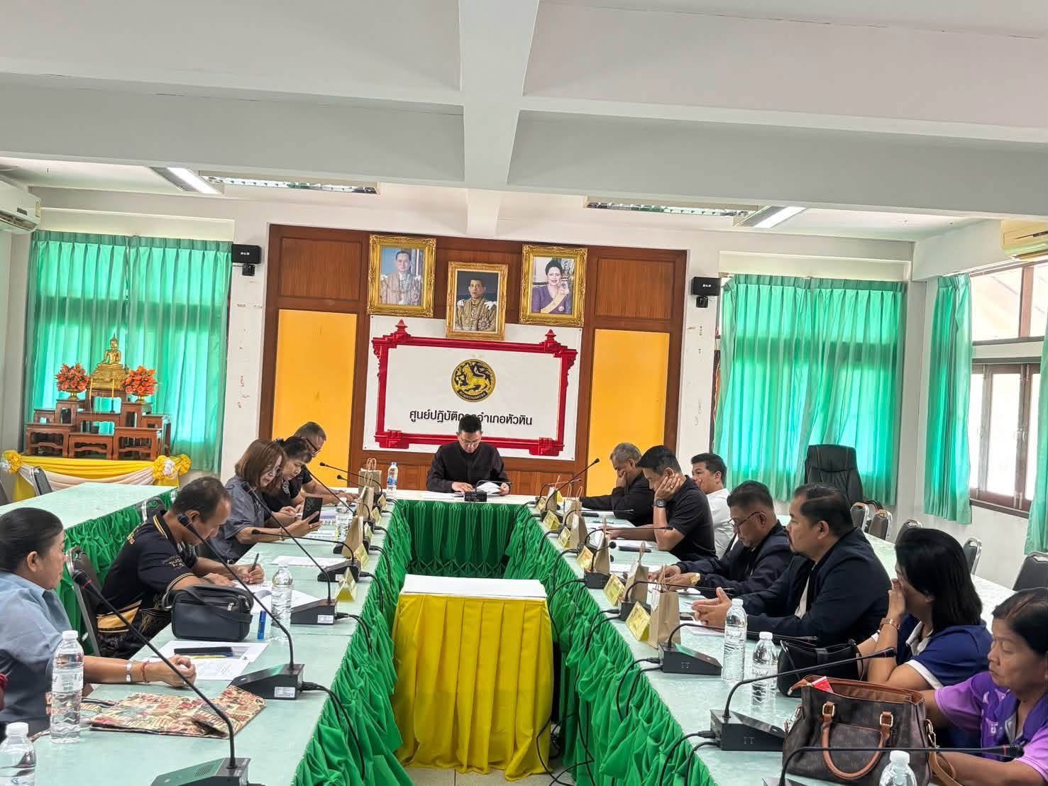 พช.หัวหิน ประชุม คณะอนุกรรมการกลั่นกรองและติดตามการดำเนินงานกองทุนพัฒนาบทบาทสตรีอำเภอหัวหิน ครั้งที่ 5/2569 ประจำปีงบประมาณ พ.ศ. 2569